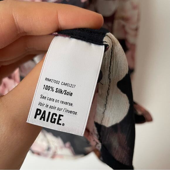 PAIGE Silk Blouse - Picture 3 of 8